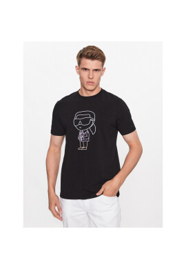 KARL LAGERFELD Тишърт 755400 533221 Черен Regular Fit - Pepit.bg