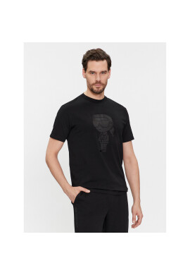 KARL LAGERFELD Тишърт 755400 541221 Черен Regular Fit - Pepit.bg