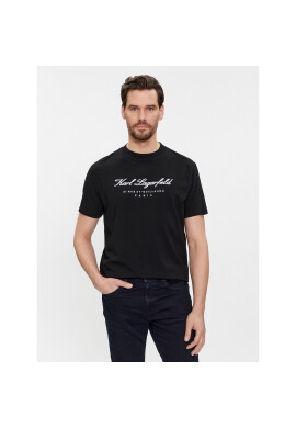 KARL LAGERFELD Тишърт 755403 541221 Черен Regular Fit - Pepit.bg