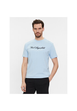 KARL LAGERFELD Тишърт 755403 541221 Син Regular Fit - Pepit.bg