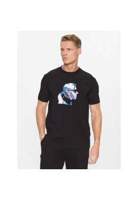 KARL LAGERFELD Тишърт 755404 533221 Черен Regular Fit - Pepit.bg