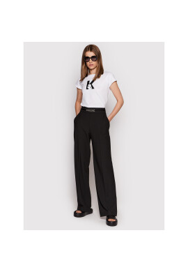 KARL LAGERFELD Тишърт KL22WTS01 Бял Regular Fit - Pepit.bg