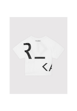 KARL LAGERFELD Тишърт Z15321 M Бял Regular Fit - Pepit.bg