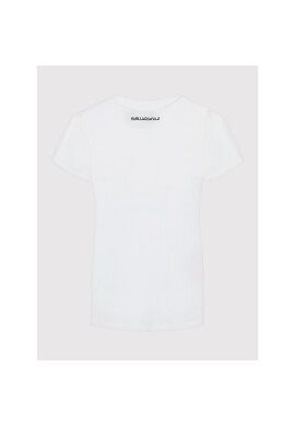 KARL LAGERFELD Тишърт Z15351 M Бял Regular Fit - Pepit.bg