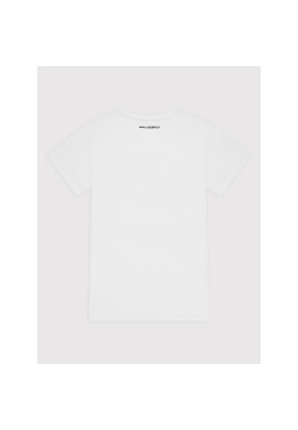 KARL LAGERFELD Тишърт Z15351 S Бял Regular Fit - Pepit.bg