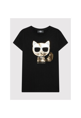 KARL LAGERFELD Тишърт Z15358 M Черен Regular Fit - Pepit.bg