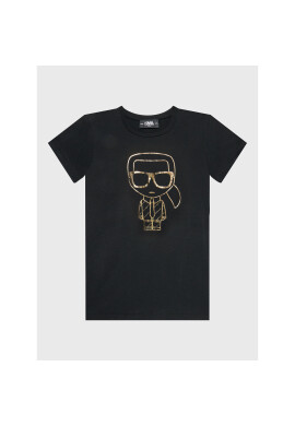 KARL LAGERFELD Тишърт Z15386 D Черен Regular Fit - Pepit.bg