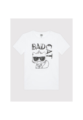 KARL LAGERFELD Тишърт Z2530 D Бял Regular Fit - Pepit.bg