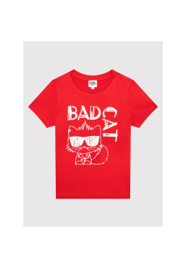KARL LAGERFELD Тишърт Z25303 S Червен Regular Fit - Pepit.bg