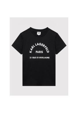 KARL LAGERFELD Тишърт Z25316 M Черен Regular Fit - Pepit.bg