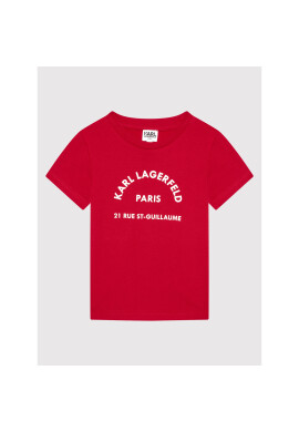 KARL LAGERFELD Тишърт Z25316 M Червен Regular Fit - Pepit.bg
