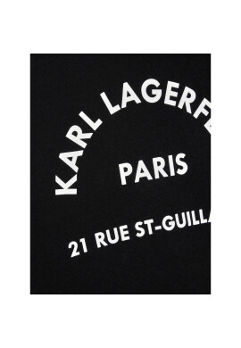 KARL LAGERFELD Тишърт Z25316 S Черен Regular Fit - Pepit.bg