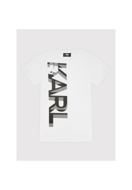 KARL LAGERFELD Тишърт Z25332 D Бял Regular Fit - Pepit.bg