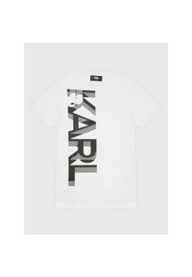 KARL LAGERFELD Тишърт Z25332 M Бял Regular Fit - Pepit.bg