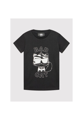 KARL LAGERFELD Тишърт Z25333 S Черен Regular Fit - Pepit.bg