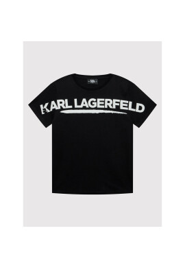 KARL LAGERFELD Тишърт Z25336 D Черен Regular Fit - Pepit.bg