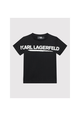 KARL LAGERFELD Тишърт Z25336 M Черен Regular Fit - Pepit.bg