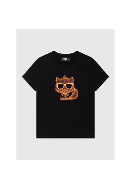 KARL LAGERFELD Тишърт Z25361 S Черен Regular Fit - Pepit.bg