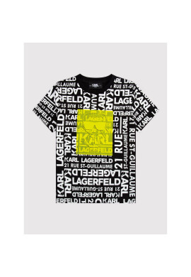 KARL LAGERFELD Тишърт Z25367 M Черен Regular Fit - Pepit.bg