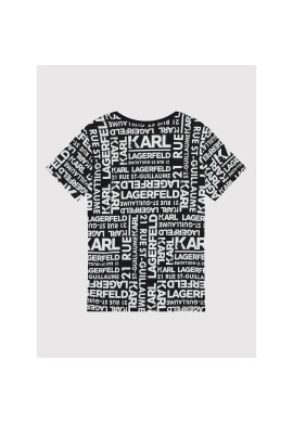 KARL LAGERFELD Тишърт Z25367 S Черен Regular Fit - Pepit.bg