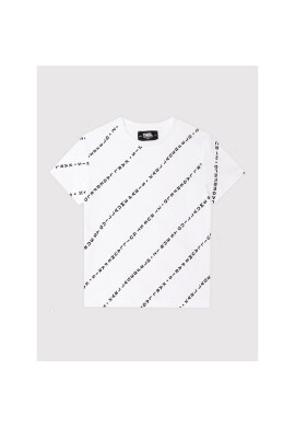KARL LAGERFELD Тишърт Z25368 M Бял Regular Fit - Pepit.bg