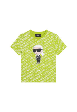 KARL LAGERFELD Тишърт Z25396 M Зелен Regular Fit - Pepit.bg
