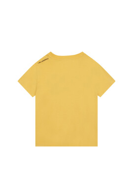 Karl Lagerfeld Kids Тишърт Z25397 S Жълт Regular Fit - Pepit.bg