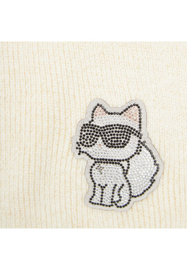 KARL LAGERFELD Зимен шал 236W3302 Бял - Pepit.bg