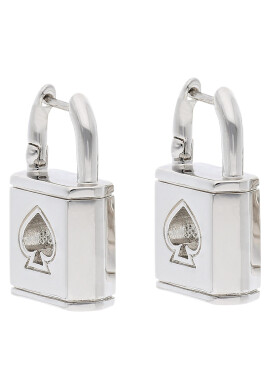 Kate Spade Обици Lock And Spade K6235 Сребрист - Pepit.bg