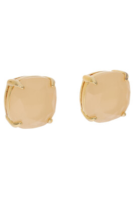 Kate Spade Обици Samll Square Studs WBRU5734 Бежов - Pepit.bg