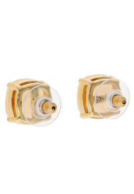 Kate Spade Обици Samll Square Studs WBRU5734 Бежов - Pepit.bg