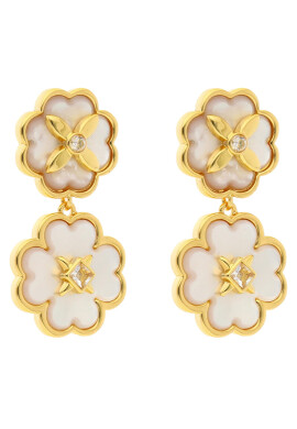 Kate Spade Обици Drop Ear KD306 Златист - Pepit.bg