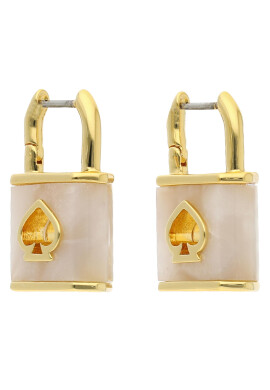 Kate Spade Обици Huggies KD321 Златист - Pepit.bg