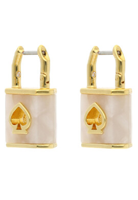 Kate Spade Обици Huggies KD321 Златист - Pepit.bg