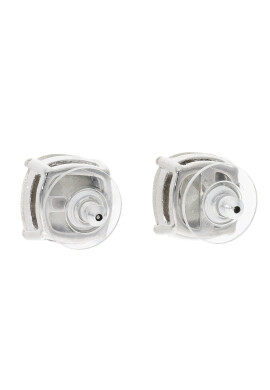 Kate Spade Обици Ks Earrings Small Square Studs WBRU5423 Сребрист - Pepit.bg