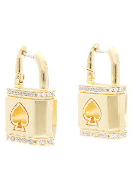 Kate Spade Обици Lock And Spade K9465 Златист - Pepit.bg