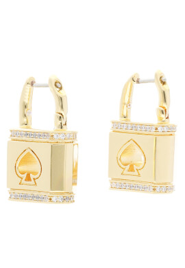 Kate Spade Обици Lock And Spade K9465 Златист - Pepit.bg