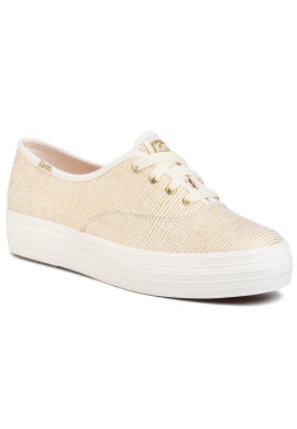 Keds Гуменки Triple Met Stripe WF56541 Бежов - Pepit.bg