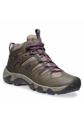 Keen Туристически Koven Mid Wp Bungee 1024027 Кафяв - Pepit.bg