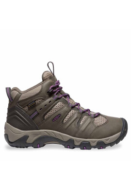 Keen Туристически Koven Mid Wp Bungee 1024027 Кафяв - Pepit.bg