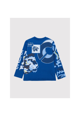 Kenzo Kids Блуза K25186 Син Regular Fit - Pepit.bg