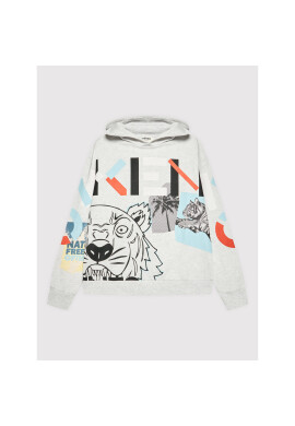 Kenzo Kids Суитшърт K25620 Сив Regular Fit - Pepit.bg