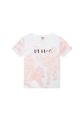 Kenzo Kids Тишърт K15085 S Бял Regular Fit - Pepit.bg