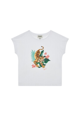 Kenzo Kids Тишърт K15099 D Бял Regular Fit - Pepit.bg