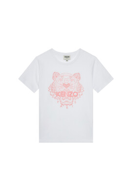 Kenzo Kids Тишърт K15100 S Бял Regular Fit - Pepit.bg