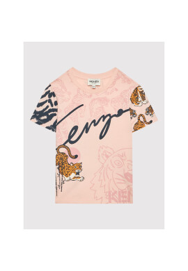 Kenzo Kids Тишърт K15488 Розов Regular Fit - Pepit.bg