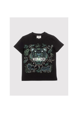 Kenzo Kids Тишърт K25171 Черен Regular Fit - Pepit.bg