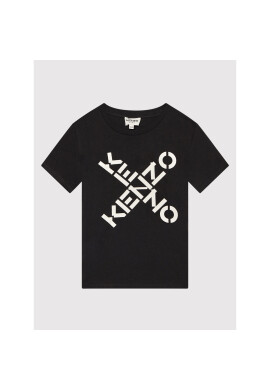 Kenzo Kids Тишърт K25175 Черен Regular Fit - Pepit.bg