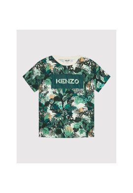 Kenzo Kids Тишърт K25189 Зелен Regular Fit - Pepit.bg