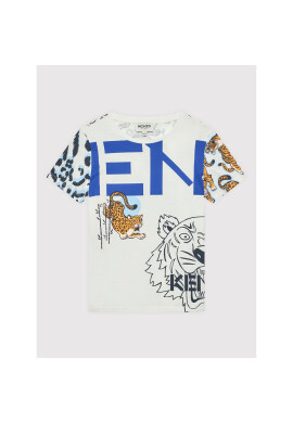 Kenzo Kids Тишърт K25645 S Бял Regular Fit - Pepit.bg